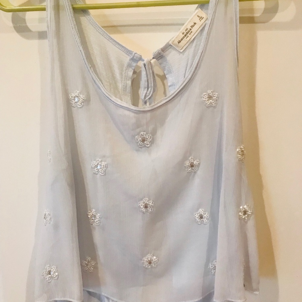 Petite Womens Top Accent
